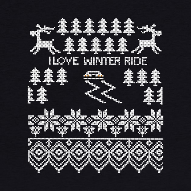 I love winter ride by dareba